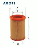  Filtr powietrza: Filtr powietrza Filtron AR 211