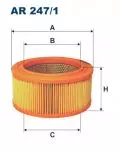  Filtr powietrza: Filtr powietrza Filtron AR 247/1