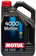 Oleje silnikowe: Olej silnikowy Motul 4000 MOTION 10W30 5L