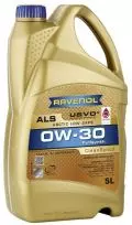 Oleje silnikowe: Olej silnikowy Cleansynto Ravenol ALS 0W30 USVO 5L