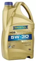 Oleje silnikowe: Olej silnikowy RAVENOL HDS 5W30 CleanSynto 5L
