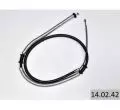 Linki hamulca ręcznego: Linka hamulca ręcznego Linex 14.02.42