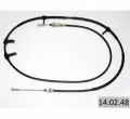  Linki hamulca ręcznego: Linka hamulca ręcznego przód Linex 14.02.48