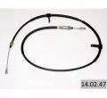  Linki hamulca ręcznego: Linka hamulca ręcznego przód Linex 14.02.47