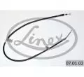 Linka hamulca ręcznego tył Linex 07.01.02, fot. 