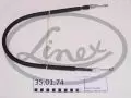 Linka hamulca ręcznego tył Linex 35.01.74, fot. 