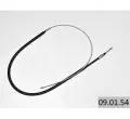 Układ hamulcowy: Linka hamulca ręcznego tył Linex 09.01.54