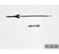  Linki hamulca ręcznego: Linka hamulca ręcznego tył Linex 15.02.02