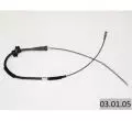  Układ hamulcowy: Linka hamulca ręcznego tył Linex 03.01.05