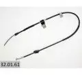 Hamulce postojowe: Linka hamulca ręcznego tył Linex 32.01.61