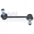  Stabilizator: Łącznik drążka stabilizatora tył lewy 125mm Delphi TC1351