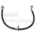  Przewody hamulcowe: Przewód hamulcowy elastyczny przód lewy dł. 627mm Delphi LH7242