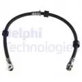  Przewody hamulcowe: Przewód hamulcowy elastyczny przód lewy dł. 641mm, M11 Delphi LH7172