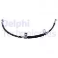  Przewody hamulcowe: Przewód hamulcowy elastyczny przód lewy dł. 647mm, M11 Delphi LH7125