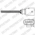 Sonda lambda 4 przewody, 480mm Delphi ES20289-12B1, fot. 