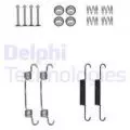  Hamulce bębnowe: Zestaw montażowy szczęk hamulcowych Mando Delphi LY1381