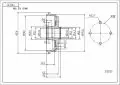Hamulce bębnowe: Bęben hamulcowy tył Hart 218 235