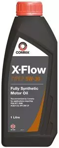  Oleje i płyny: Olej silnikowy Comma X-FLOW TYPE P 5W30 1L