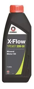  Oleje i płyny: Olej silnikowy Comma X-FLOW TYPE MOT 20W50 1L
